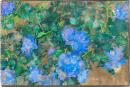 Fallen Hydrangeas II; Blue Hydrangea